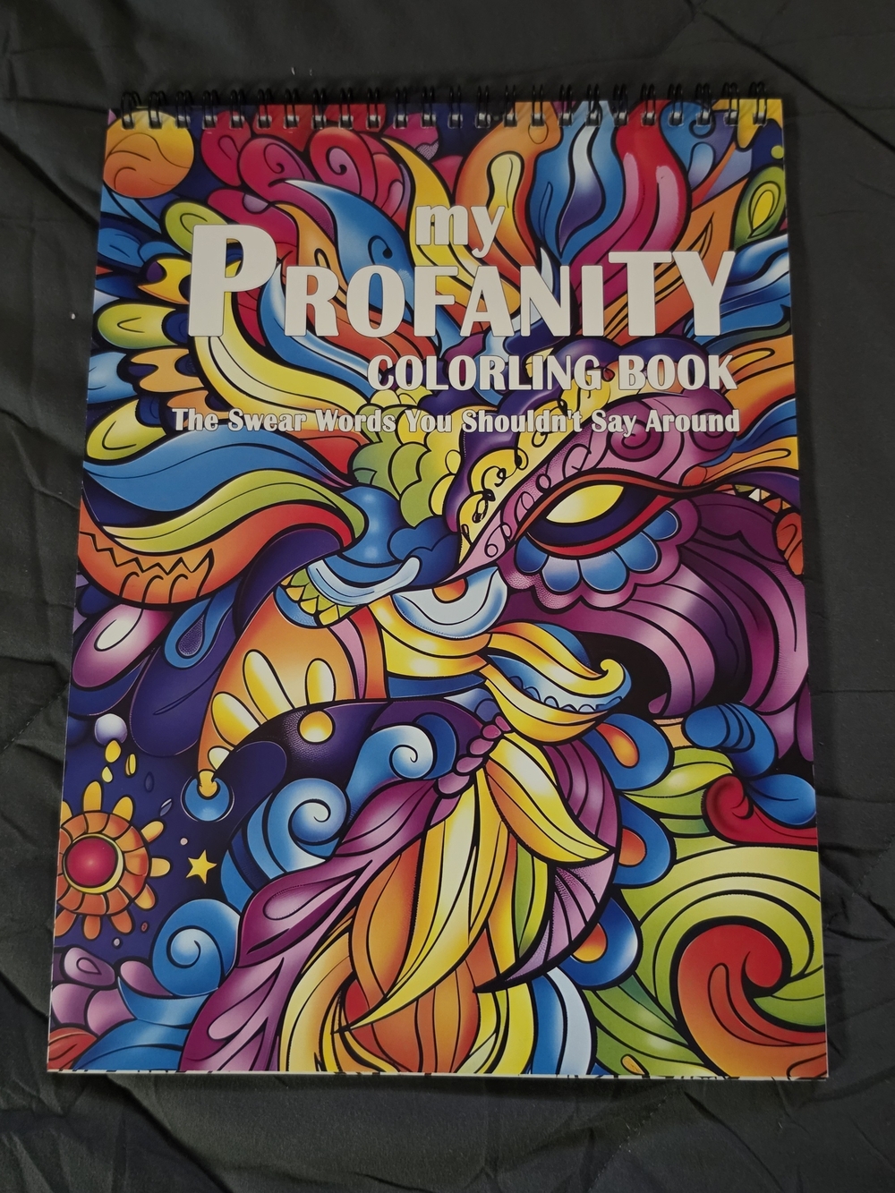 My Profanity Coloring Book - Bright Multicolor Cover